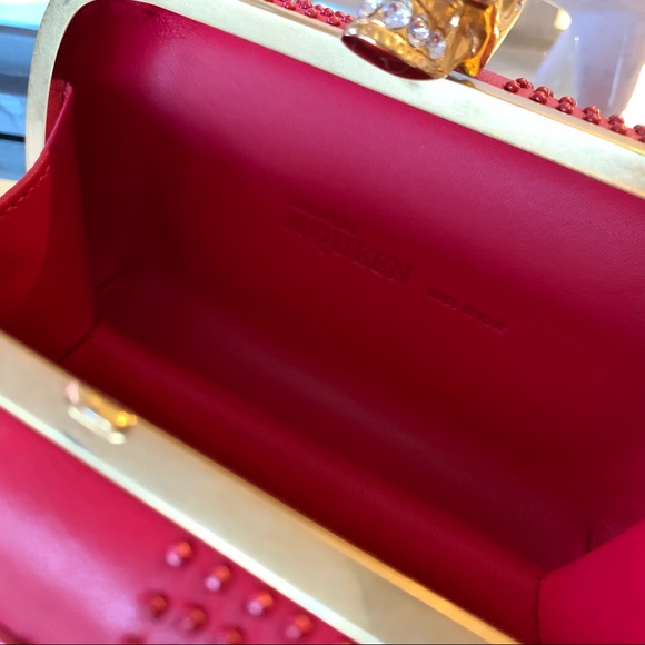 Alexander McQueen
Spike Red Leather Clutch - Picture 6 of 8